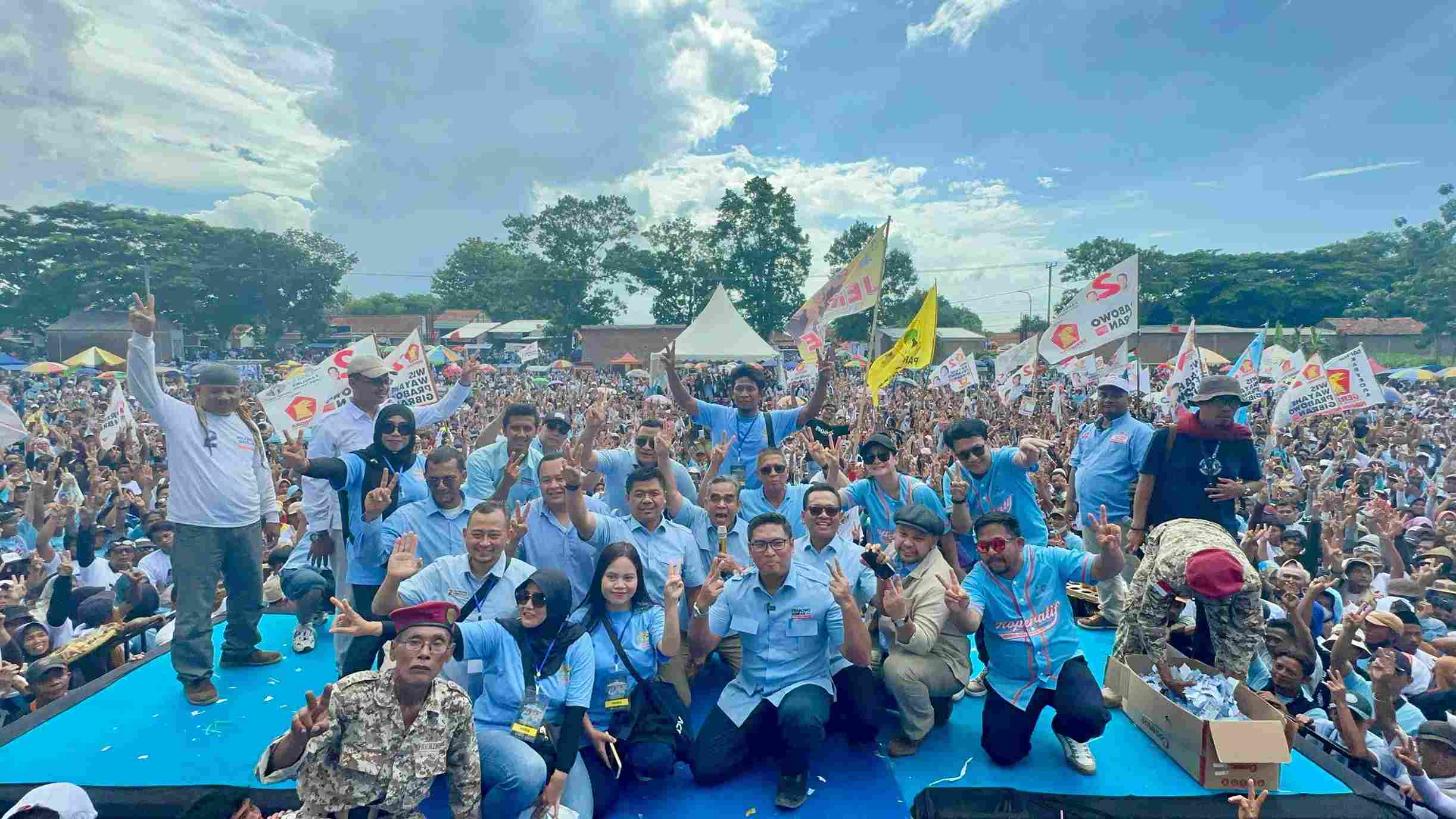 Pendukung Prabowo Gibran